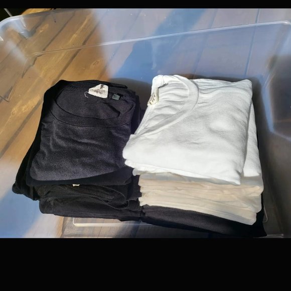 Jungmaven black & white hemp shirts - bulk - Picture 1 of 8